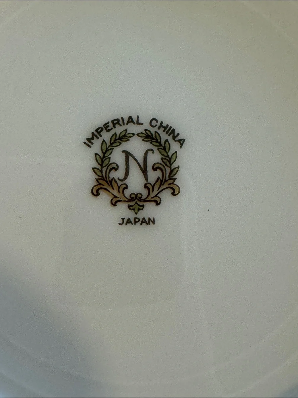 Antique Imperial China Japan Porcelain Dish - Jewelry trinkets sugar dish